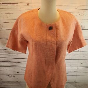 J CREW Linen Jacket 